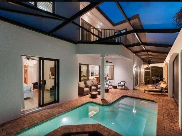 Impressive Five Bedroom  Coastal Retreat with Private Pool in Marco Island
